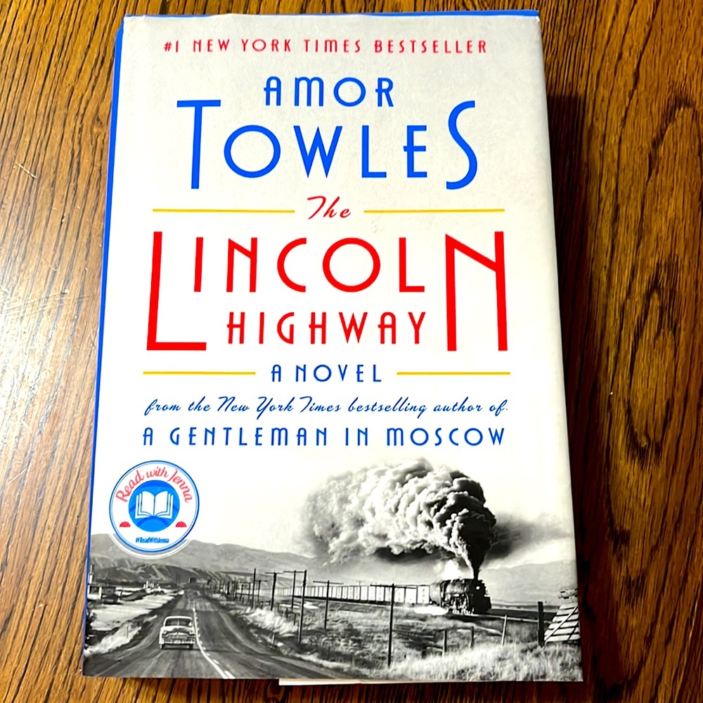 #1 New York Times Bestseller- The Lincoln Highway by Amor Towles